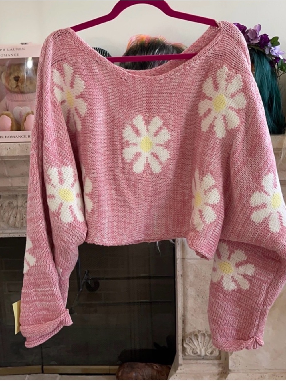 Storia Oversized Cropped Sweater